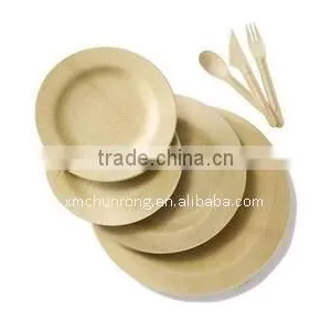 Bamboo Plate For Snack thumbnail-1