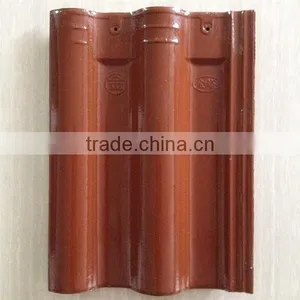 China Supplier Interlocking Villa Ceramic Roof Tile, New Types of Exterior Roofing Decoration thumbnail-1