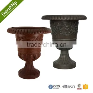 Unique Flower Pots Two Parts Assembly Garden Decoration thumbnail-1