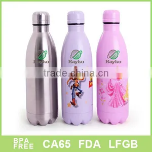 Kids Stainless Steel Vacuum Flask Bottle 600ml thumbnail-1