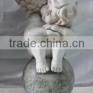 Fiberglass Clay Garden Outdoor Bird Bath thumbnail-4