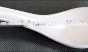 Simple Melamine White Spoon Chinese Style thumbnail-1