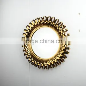 Stainless Steel Framed Decorative Wall Mirror thumbnail-2