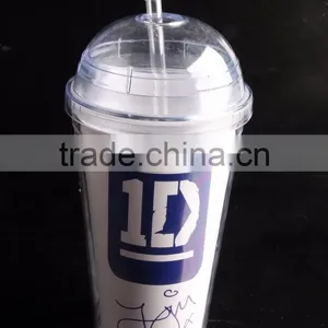 450ML PS Color Changing Tumbler With Lid for Promotional thumbnail-4
