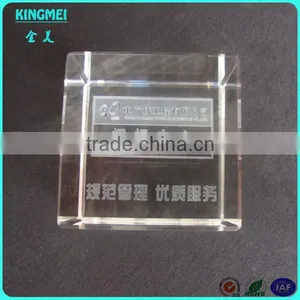 High Grade Home Decorative Bussiness Gifts 3D High-rise Buildings Crystal Model thumbnail-6