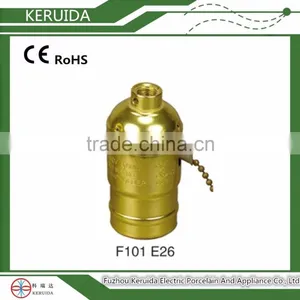 Wholesale Brass Only 3d Led E26 Table Lamp Bases With Switch thumbnail-1