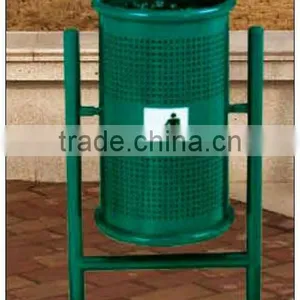 2013 AMAZING!!PARK STREET LITTER BIN STAINLESS STEEL GARBAGE BIN thumbnail-1