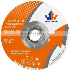 5" 125x3x22.2mm Depressed Center CuttingDisc thumbnail-1