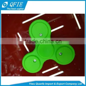 New Product Colorful Plastic Fidget Spinner Decompression Toys Hot Sale in North America thumbnail-3