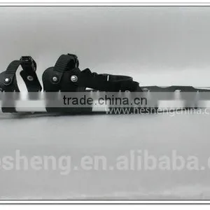 8x30"(22x78cm)anti-slip Snowshoe Aluminium Pivot PU Binding Aluminum Alloy Crampon Shoes (HS-SS2 30inch) thumbnail-1