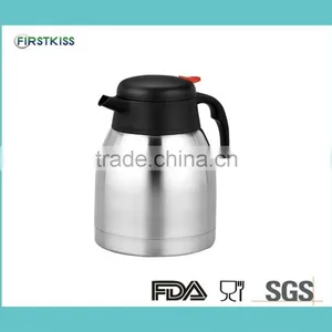 1500ml Double Wall Stainless Steel Vacuum Coffee Pot thumbnail-1