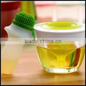 Candy Color Disassembled Silicone Squeeze Oil Brush,OEM Bottle Silicone Brush Wholesale,oil Storage Silicone Pastry Brush thumbnail-3