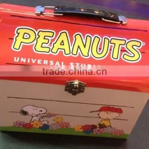 House Shaped Tin Lunch Box, Kid's Lunch Tin thumbnail-1