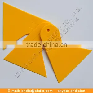 Yellow Thickening Car Sticker Tool Carbon Fiber Vinyl Wrapping Film Tools thumbnail-4
