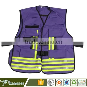 Girls Reflector Security Vest Wholesale thumbnail-4