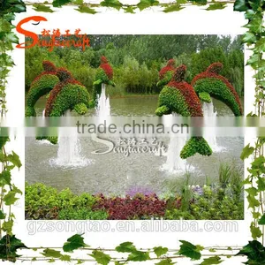 Can be Customize Landscape Garden Plastic Aritificial Grass Topiary High Simulation Artificial Grass Topiary for Sale thumbnail-6