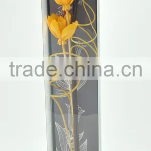 Colored Sola Flower + Curled Stick/ Rattan Stick thumbnail-1