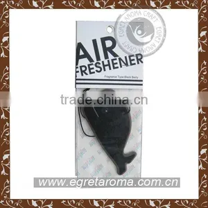 EA1-1011 Green Customized Hanging Paper Car Air Freshener thumbnail-3
