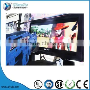 Dianfu Amusement Arcade Wagon Kids/children and Parents Amusement Horse Riding Arcade Games Machine With Videos for Sale thumbnail-5
