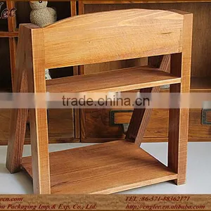 Beautiful Small Size Home Decoration Wooden Flower Stand thumbnail-3