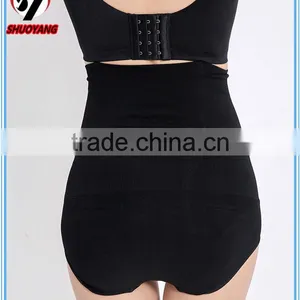 High Waist Tummy Control Body Shape Abdomen Slimming Underwear Women Seamless Control Panties thumbnail-6