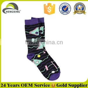 Custom Unisex Men and Women Cotton Warm Custom Socks thumbnail-4