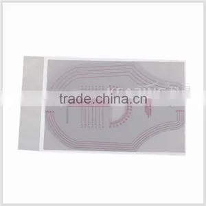 Kearing Brand French Curve Ruler 1.2mm Thickness Sandwich Line Curve Ruler for Fashion Design#6404 thumbnail-2