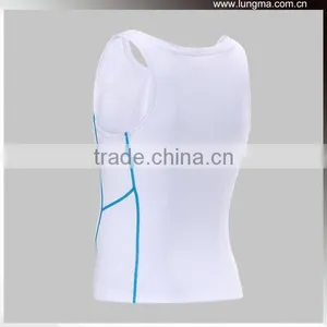 OEM Womens Sleeveless Compression Vest Tank Top thumbnail-2
