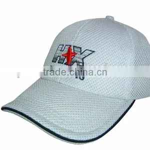 Sample Free White Baseball Caps/mesh Hat thumbnail-1