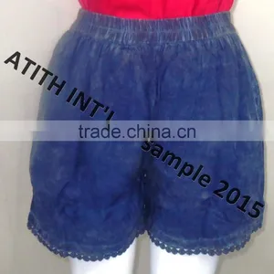 PRINTED LADIES SHORTS thumbnail-1