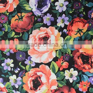 Boutique Garment Wholesale Cloth Material Fabric 100% Cotton Fabric Printed thumbnail-4