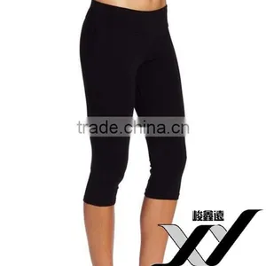 2015 Hot Fashion Women Basic Cropped Leggings thumbnail-1