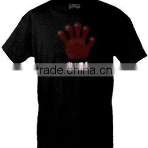 Good Quality Summer 100% Cotton Flashing el Shirt thumbnail-1