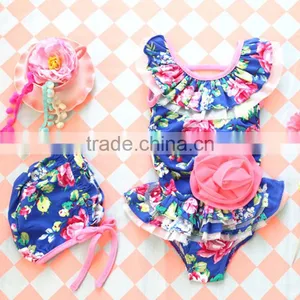 S13713A Wholesale Kids Swimwear for Young Girls thumbnail-3