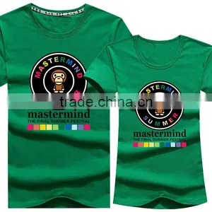 Top Fashion Bule Korean Cute Printed T-Shirt thumbnail-3