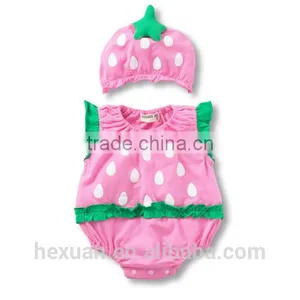 Cute Printed Cotton Short Sleeve Baby Boy Clothes Set Romper thumbnail-6