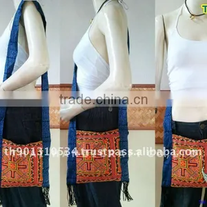 Thai Embroidered HMONG Hill Tribe Shoulder Bag Cross Body Bag thumbnail-1