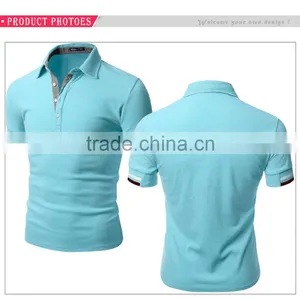 Gym Fit Seamless T-shirt 100% Polyester Mens Short Sleeves Polo T-shirt thumbnail-2