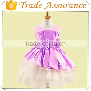Wholesalers China Princess Costumes for Kids Dress Baby Lace Wedding Dresses Ivory Pretty Baby Girls Dress Designs for Children thumbnail-1
