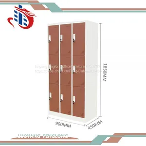 Commercial 9 Door Metal Storage Locker for Gym&fitness Club Changing Room thumbnail-2