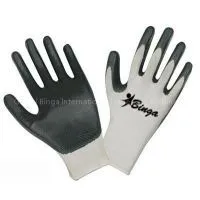 Nitrile Coated 13G Polyster Shell Safety Glove thumbnail-3