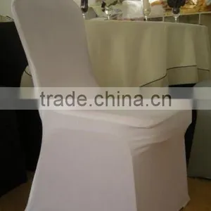 Spandex Chair Cover White Lycra Chair Cover Wedding Banquet Chair Cover thumbnail-1