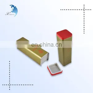 High Quality Custom Logo Printed Rectangular Metal Tin Boxes /Tea Boxes thumbnail-1