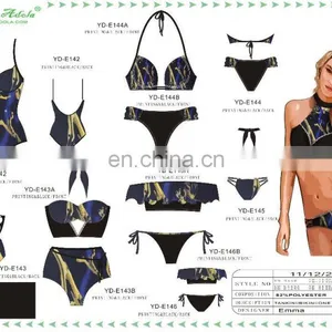 Miss Adola OEM Weekly Recommendation New Designed Tankini/ Bikini/ One Piece Swimwear Series thumbnail-1