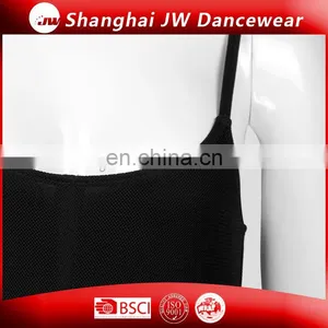 Black Polyester Leotard for Dance Girl thumbnail-4