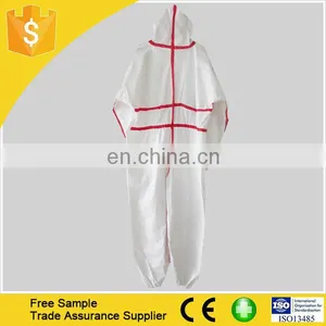 Xiantao Factory SMS Coverall Non Woven Disposable Waterproof With Hood thumbnail-6