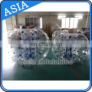 Factory Price Dia 1.5m/1.8m Inflatable Bubble Ballsuit Body Bumper Ball for Adult thumbnail-1