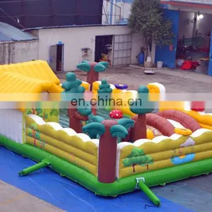 Cheap 2017 Cute Yard Inflatable Amusement Park,Inflatable Fun City,Inflatable Playground For Kids thumbnail-3