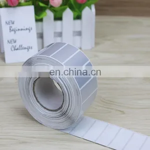 Custom Adhesive Dumb Silver Lable/brushed Silver PVC Self-adhesive Stickers Printing thumbnail-4