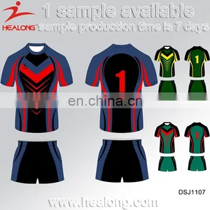 Healong Dye-Sub Digital Sublimation Custom Rugby Singlets thumbnail-2